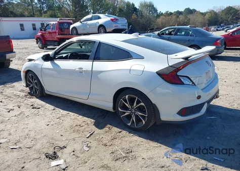 2017 Honda Civic Si z USA, uszkodzony, nr VIN 2HGFC3A57HH752039